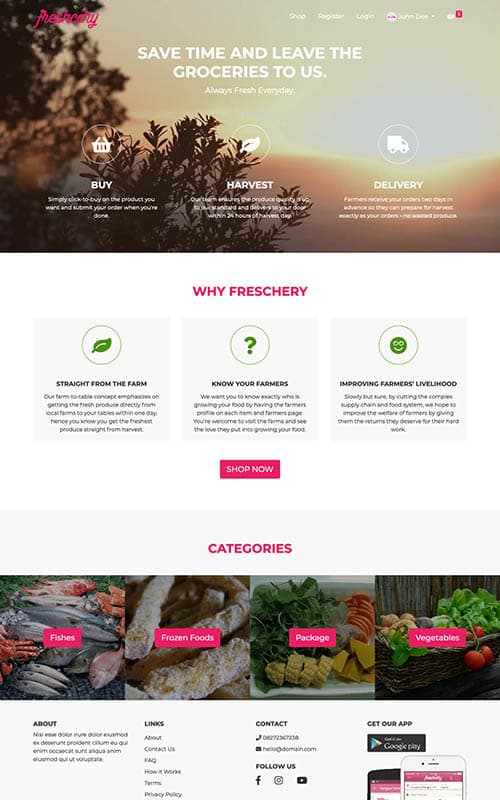 Freshcery Store