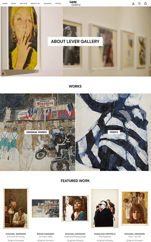 Lever Gallery